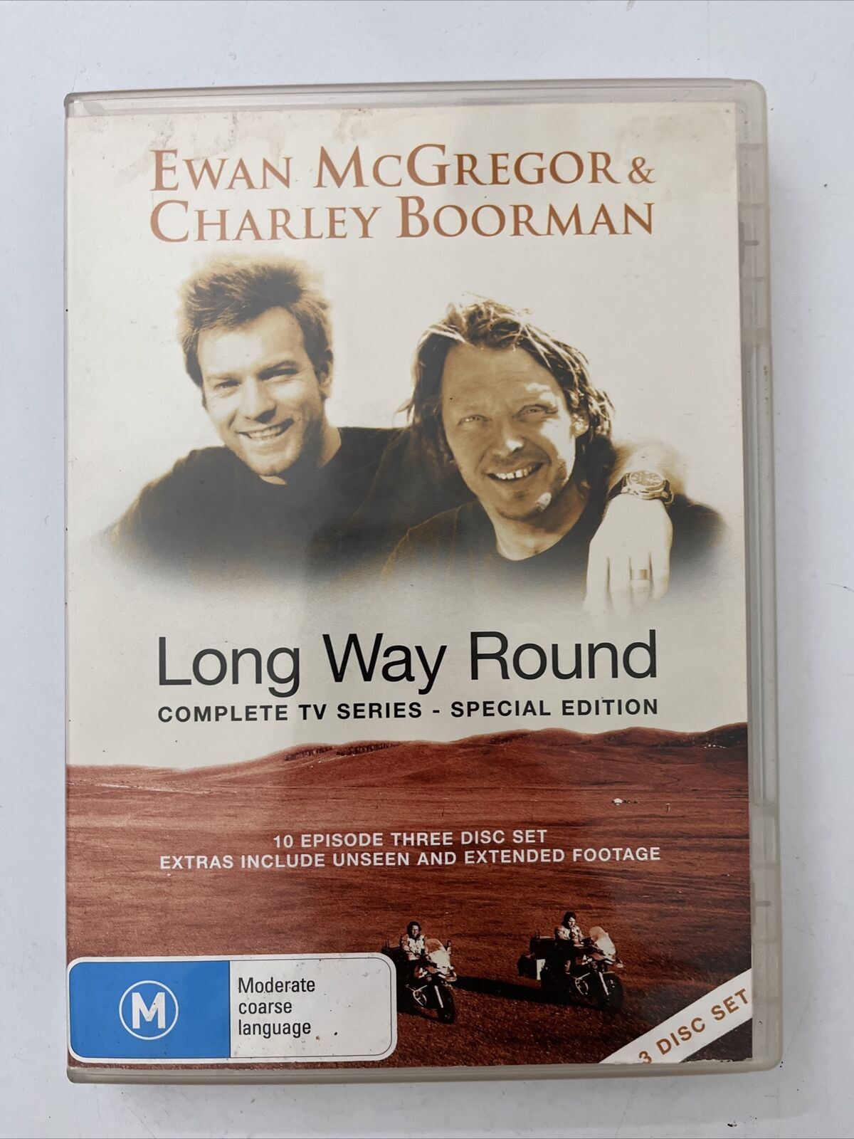 Long Way Round - Complete TV Series (DVD, 2004) Ewan McGregor. Region 4