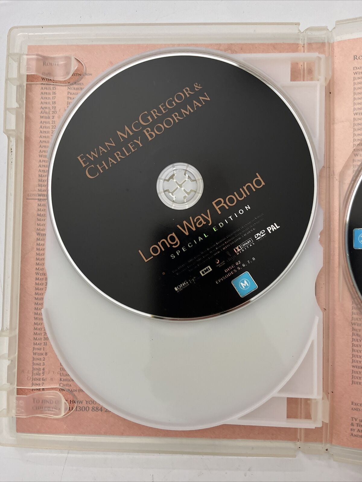 Long Way Round - Complete TV Series (DVD, 2004) Ewan McGregor. Region 4