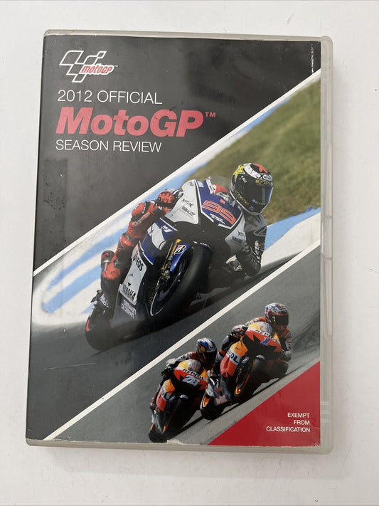 MotoGP - 2012 Season Review (DVD, 2012) All Regions