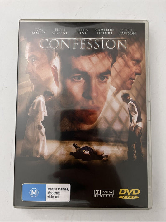 Confession (DVD, 2005) Chris Pine, Cameron Daddo, Bruce Davison. All Regions NEW