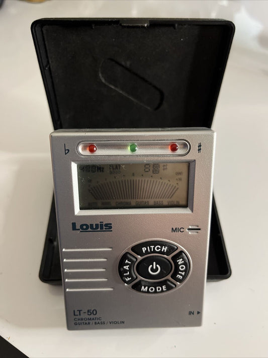 Louis LT-50 Chromatic Guitar / Bass / Violin Tuner