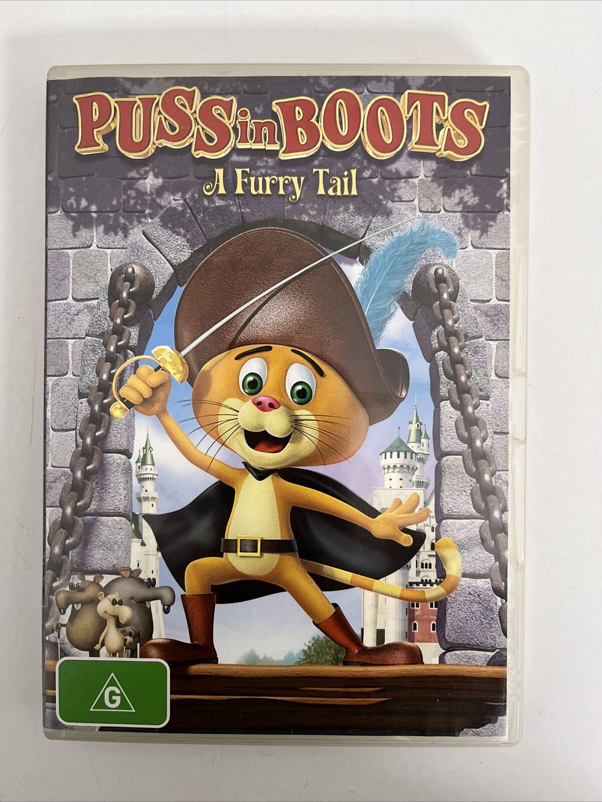 Puss in Boots A Furry Tail (DVD, 2011) Animated Film. All regions