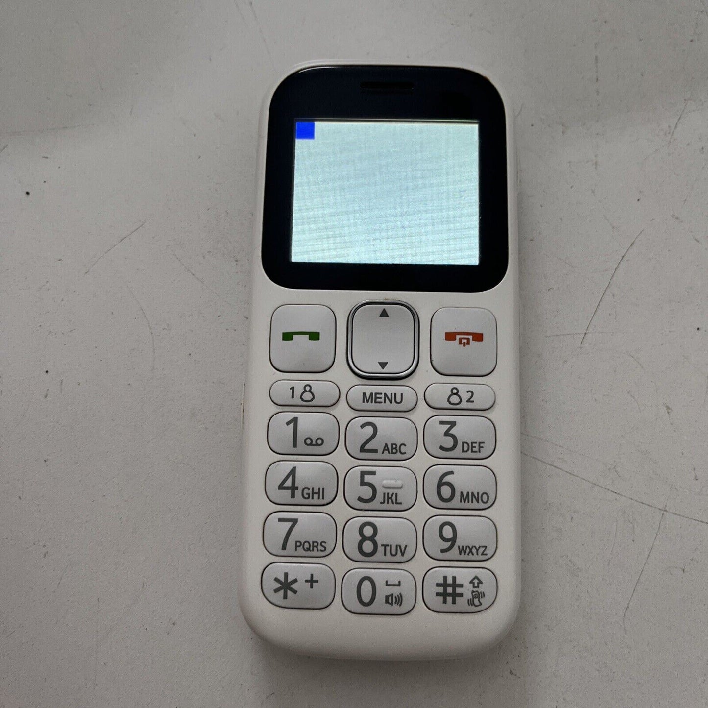 Telstra EasyCall 3 T303 - White Mobile Phone For Parts Or Not Working