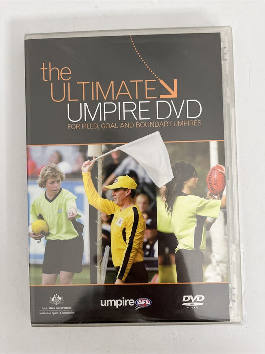 NEW AFL The Ultimate Umpire DVD All Regions