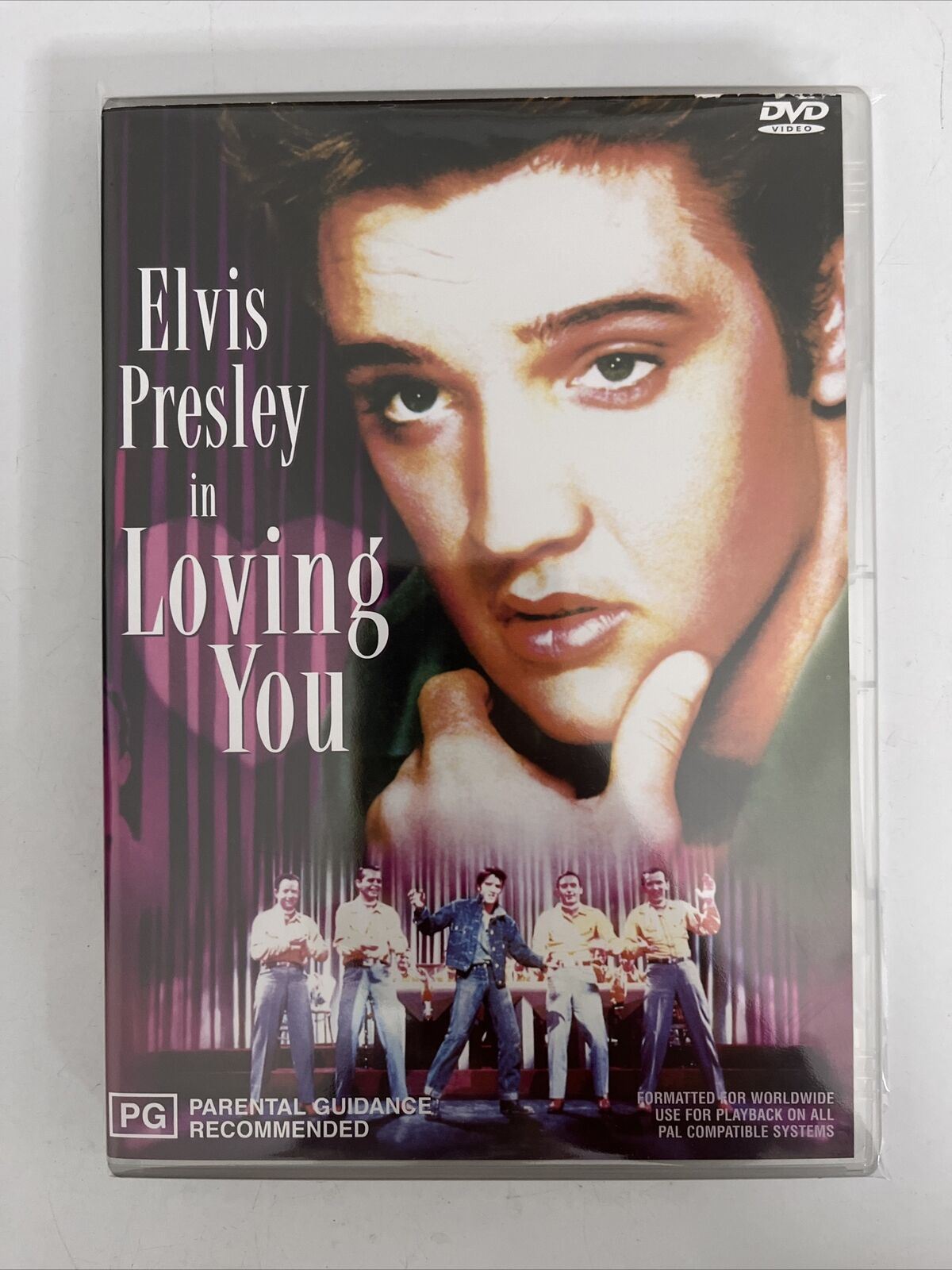 Loving You (DVD, 1957) Elvis Presley, Wendell Corey, Lizabeth Scott NEW