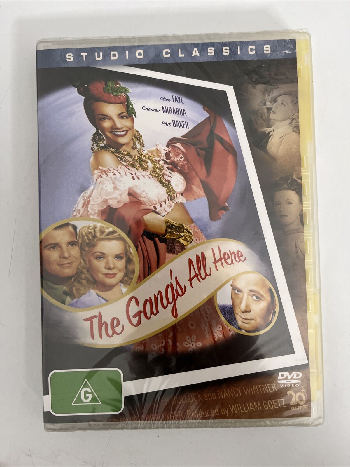 *New Sealed* The Gang's All Here (DVD, 1943) Alice Faye, Carmen Miranda Region 4