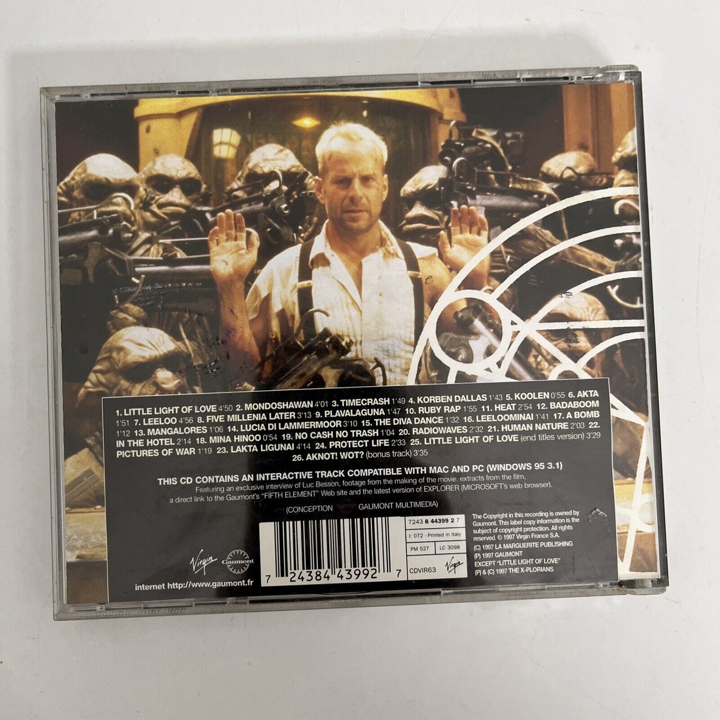 The Fifth Element (Original Soundtrack) by Eric Serra (CD, 1997) Album