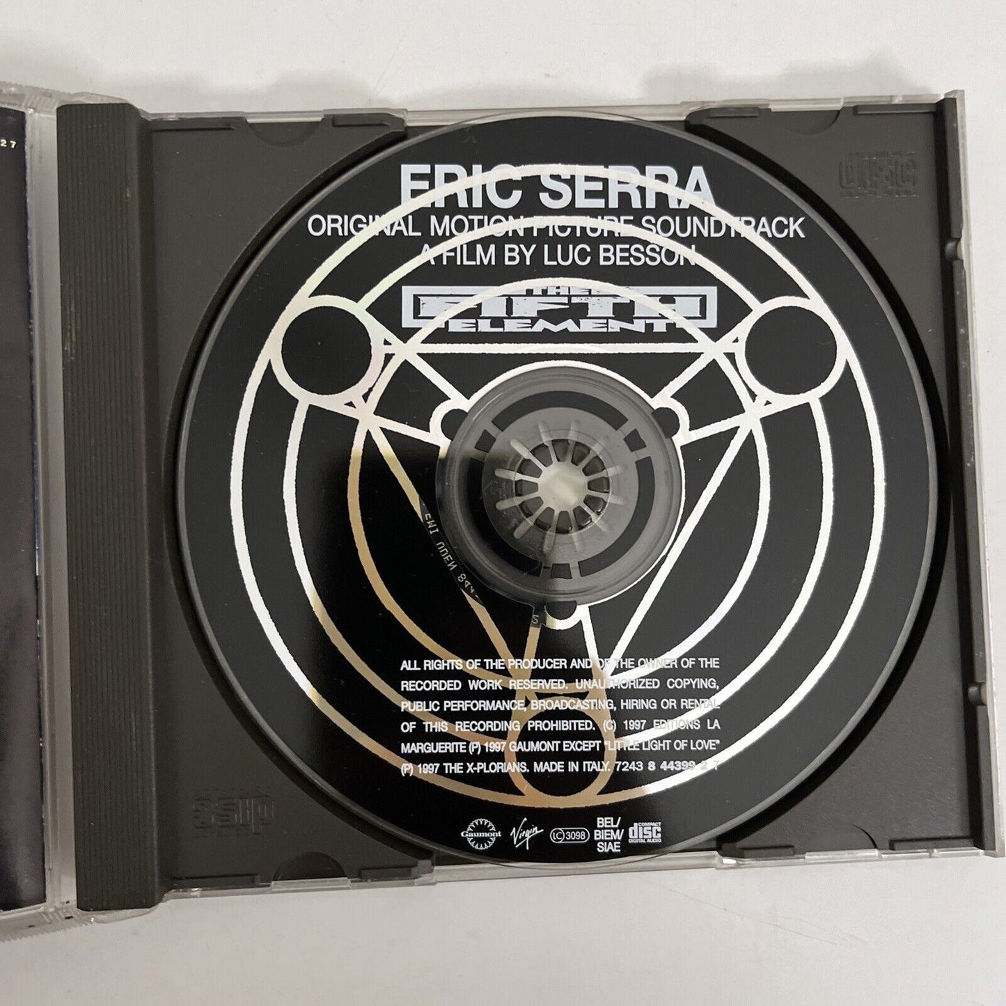 The Fifth Element (Original Soundtrack) by Eric Serra (CD, 1997) Album