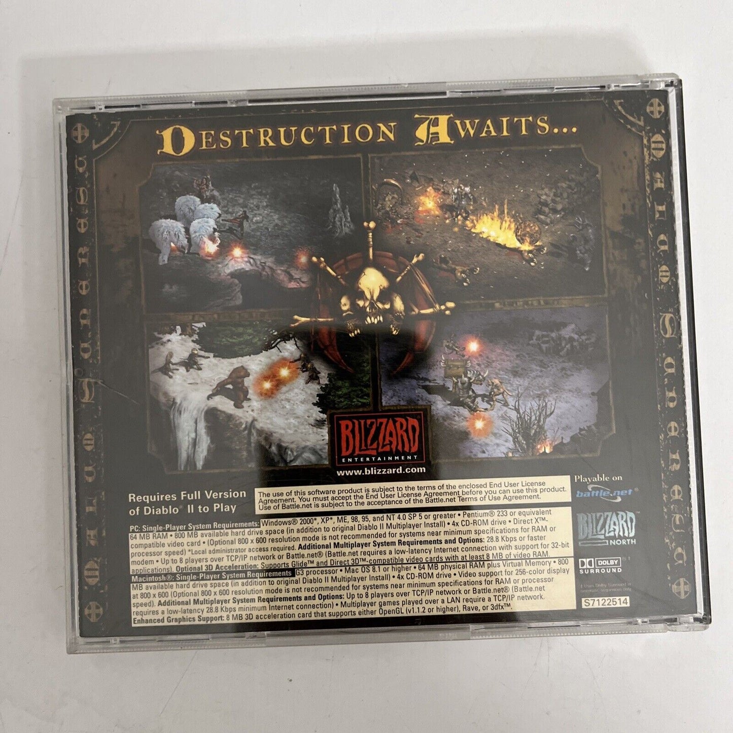 Diablo 2 Lord of Destruction Expansion PC Windows Game