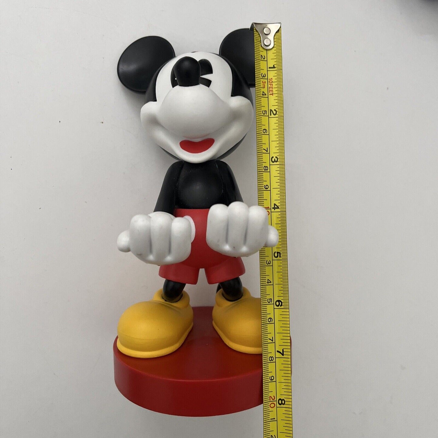 Disney Mickey Mouse Collectible 8 Inch Mobile Phone Stand Cable Guy