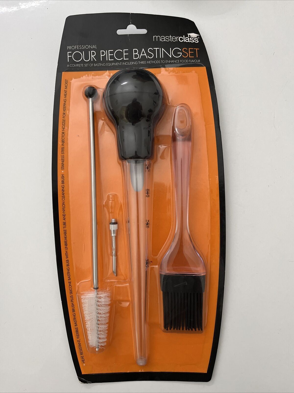 Masterclass Professional Four Piece Basting Set BBQ – Retro Unit