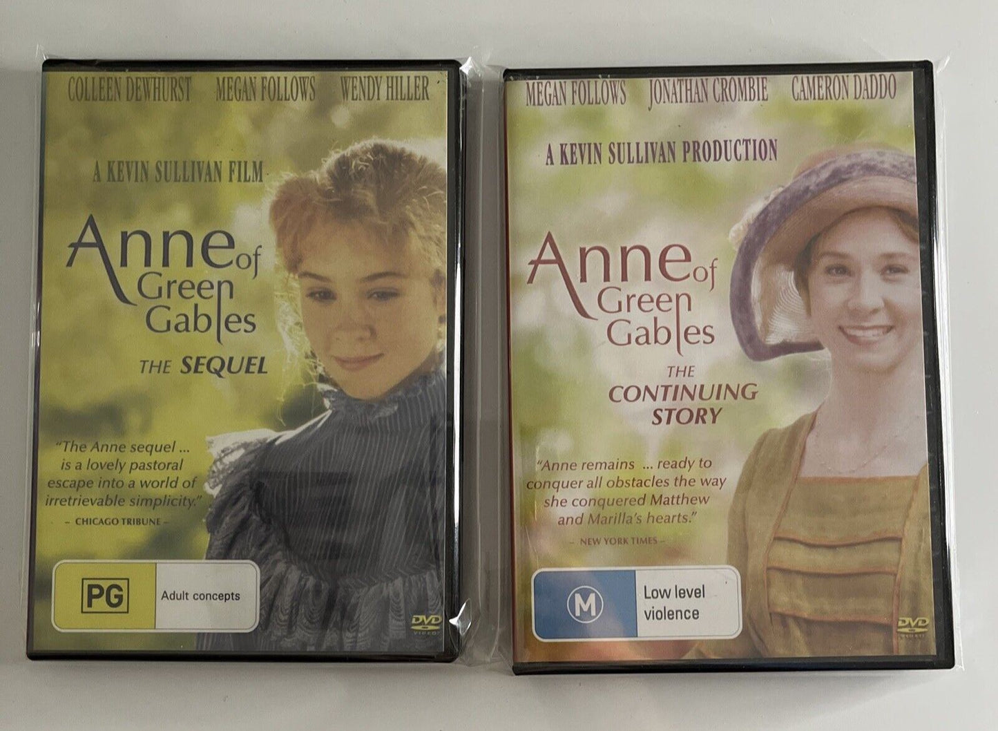 NEW Anne of Green Gables - The Sequel + The Continuing Story DVD Region 4