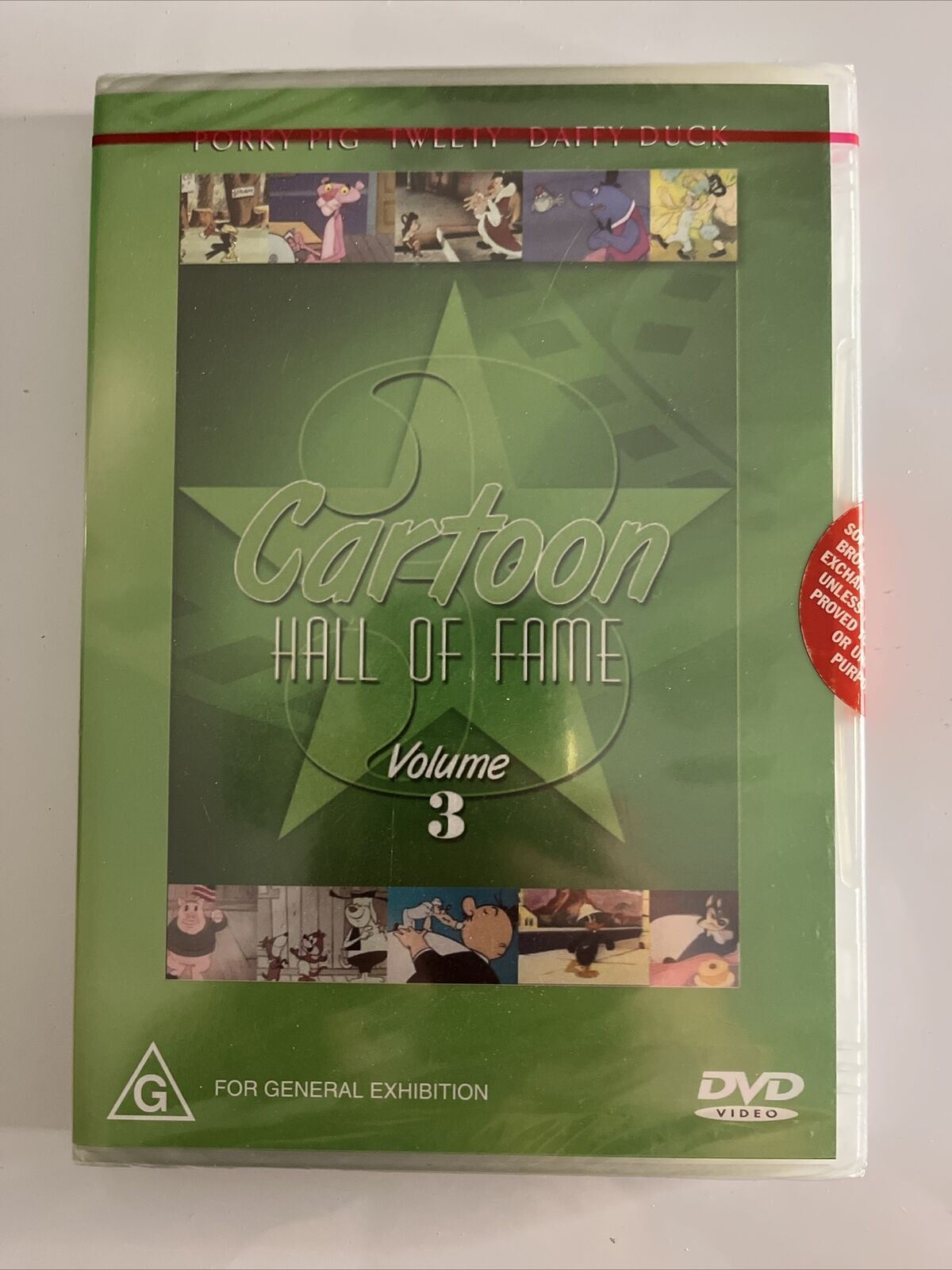 *New Sealed* Cartoon Hall of Fame : Volume 3 (DVD, 1940) Region 4