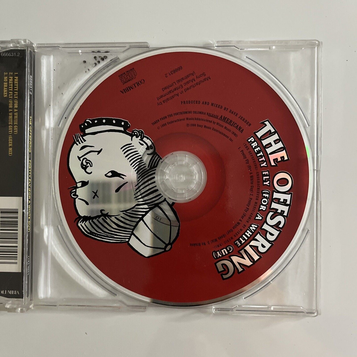 The Offspring – Pretty Fly (For A White Guy) CD 1998 Single