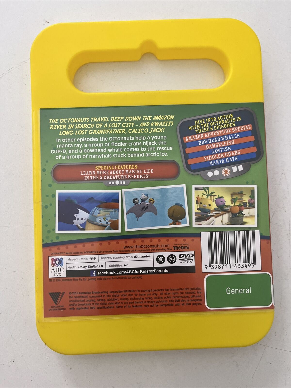 Octonauts - Amazon Adventure (DVD, 2012) ABC For Kids Region 4 – Retro Unit