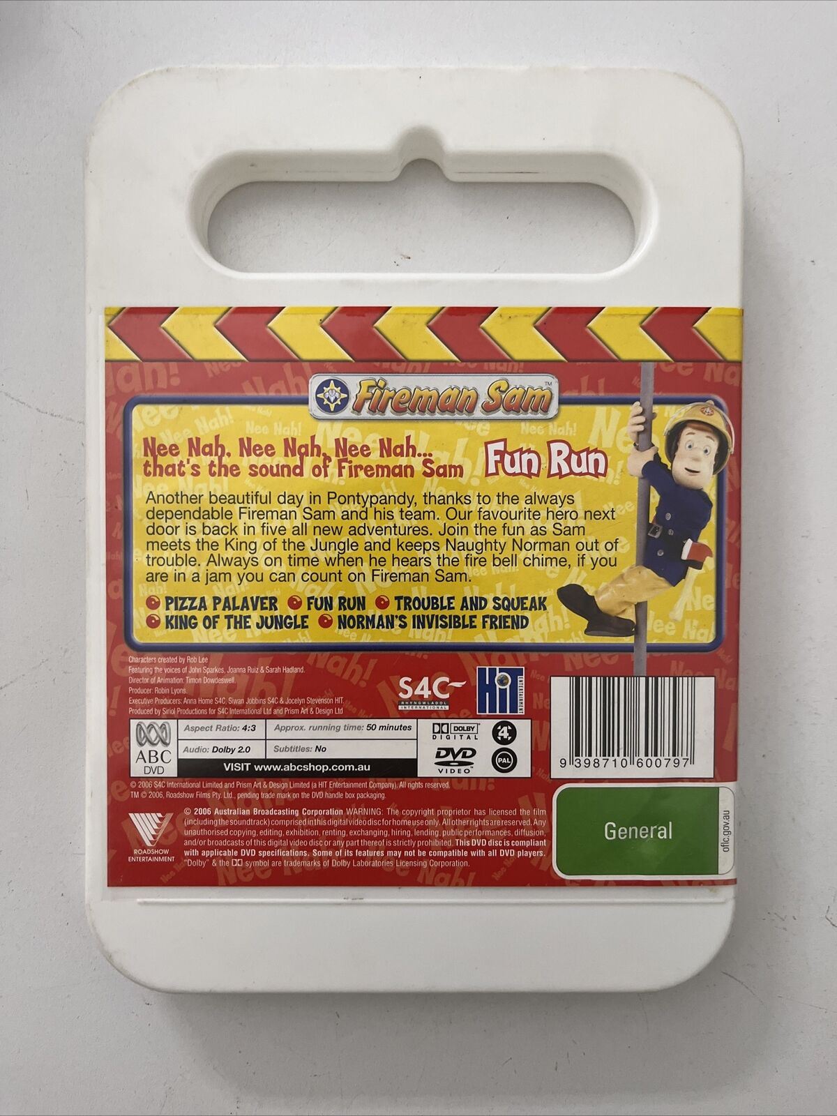 Fireman Sam - Fun Run / Choppy Waters DVD Region 4