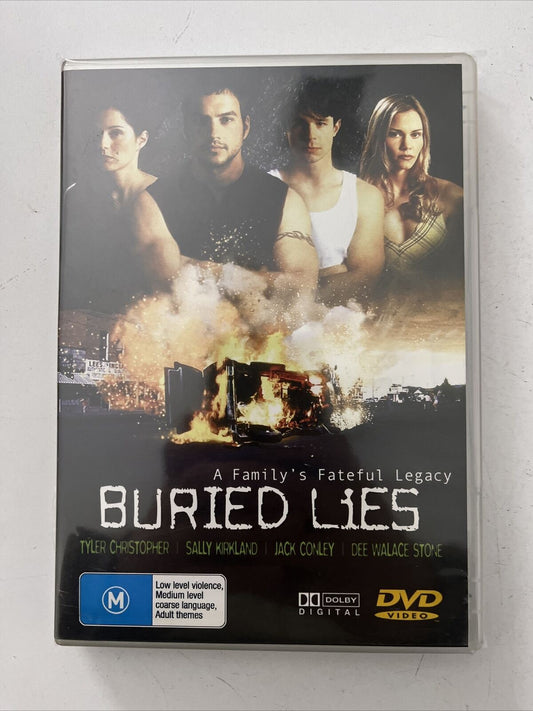 Buried Lies (DVD, 2001) Tyler Christopher, Sally Kirkland, Jason Widener  NEW