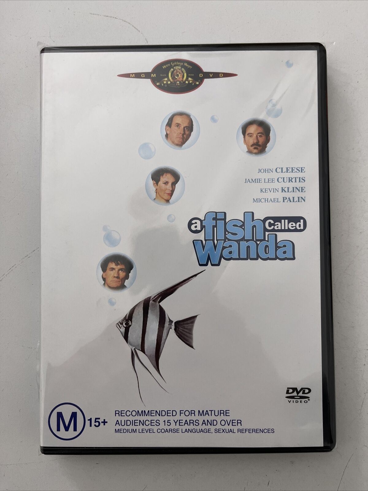 A Fish Called Wanda (DVD, 1988) John Cleese, Jamie Lee Curtis, Kevin Kline NEW