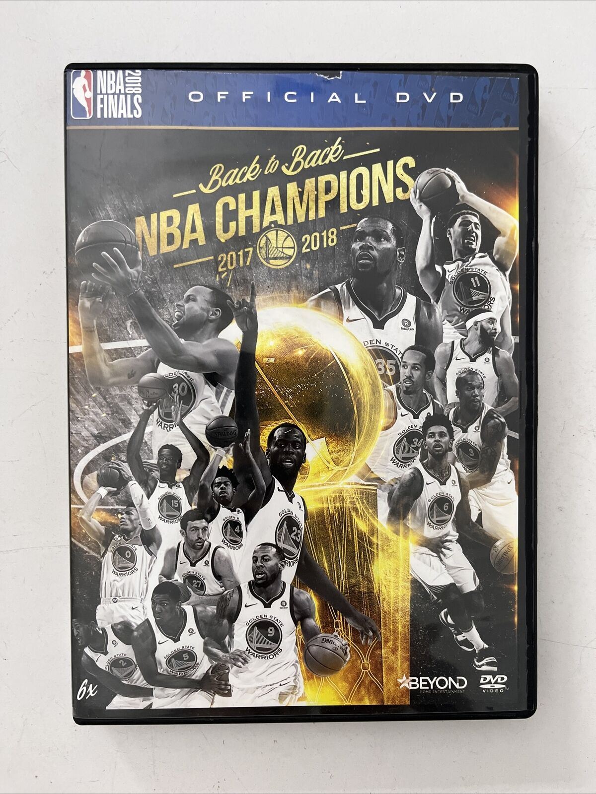 Back to Back NBA Champions 2017-2018 DVD Region 4