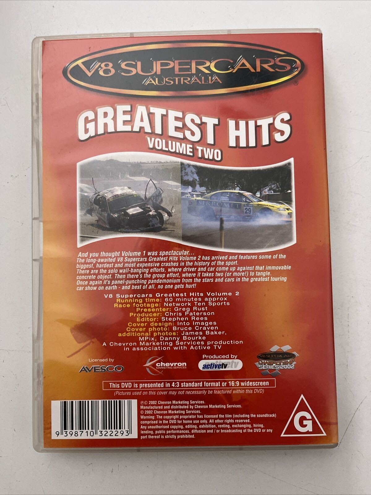 V8 Supercars Greatest Hits : Vol 2 (DVD) All Regions