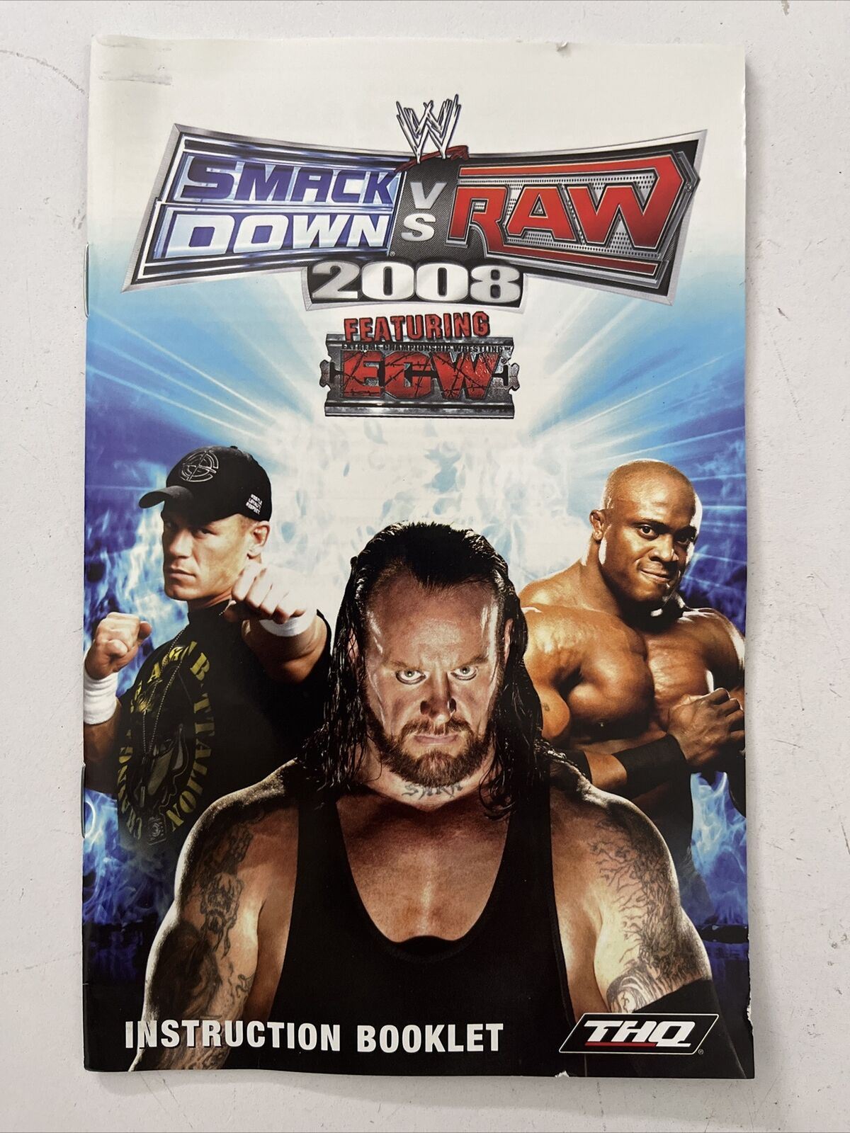 Smack Down Vs RAW 2008 - Sony PlayStation 2 PS2 PAL Game