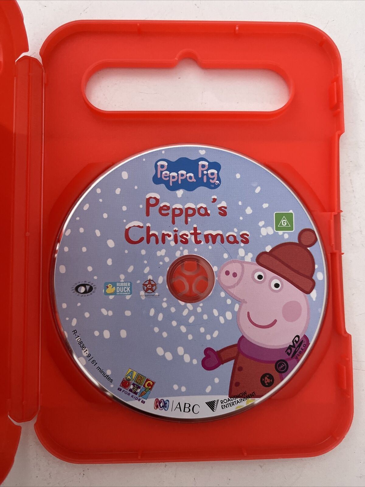 Peppa Pig - Peppa's Christmas (DVD, 2007) Region 4