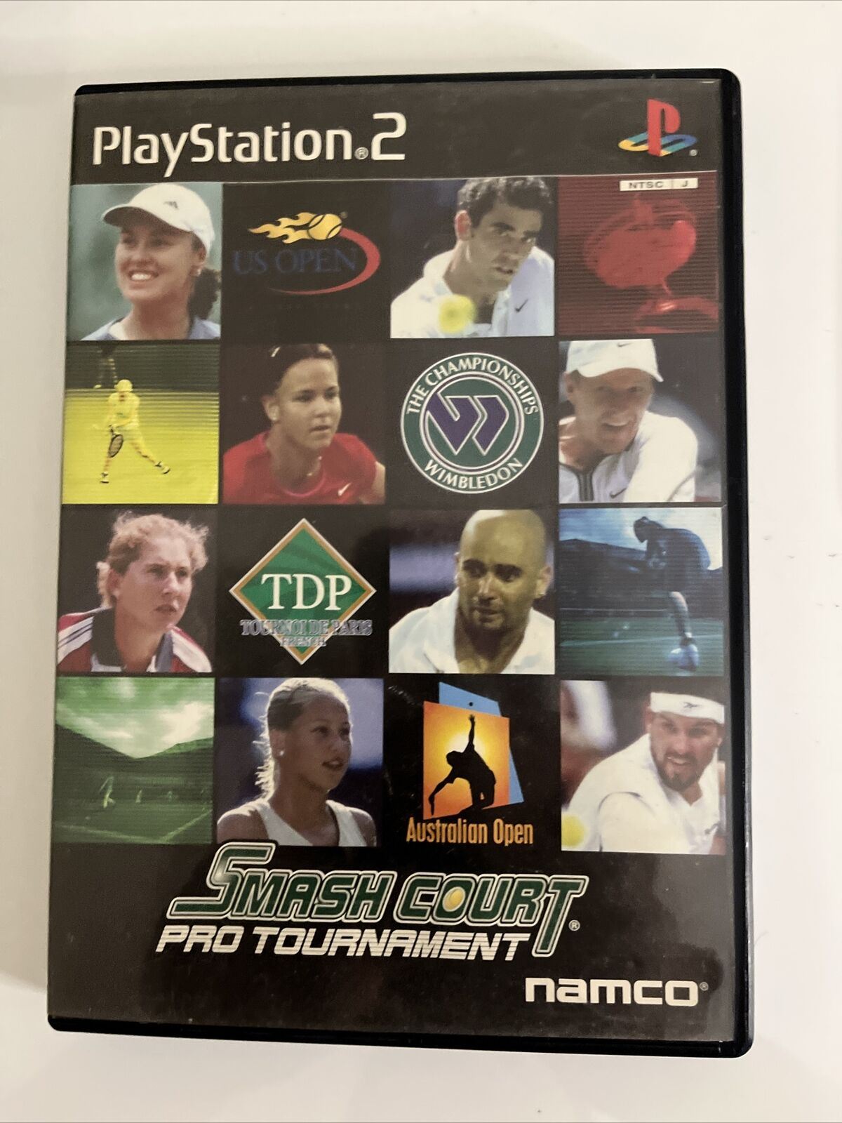 Smash Court Pro Tournament - Sony PlayStation PS2 NTSC-J JAPAN Tennis Game