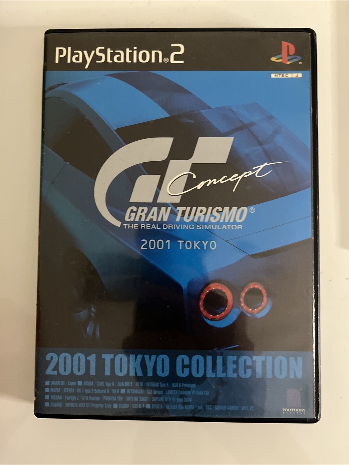 Gran Turismo Concept: 2001 Tokyo - Sony PlayStation PS2 NTSC-J JAPAN Racing Game