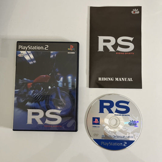 Riding Spirits RS - Sony PlayStation PS2 NTSC-J JAPAN Motorcycle Racing Game