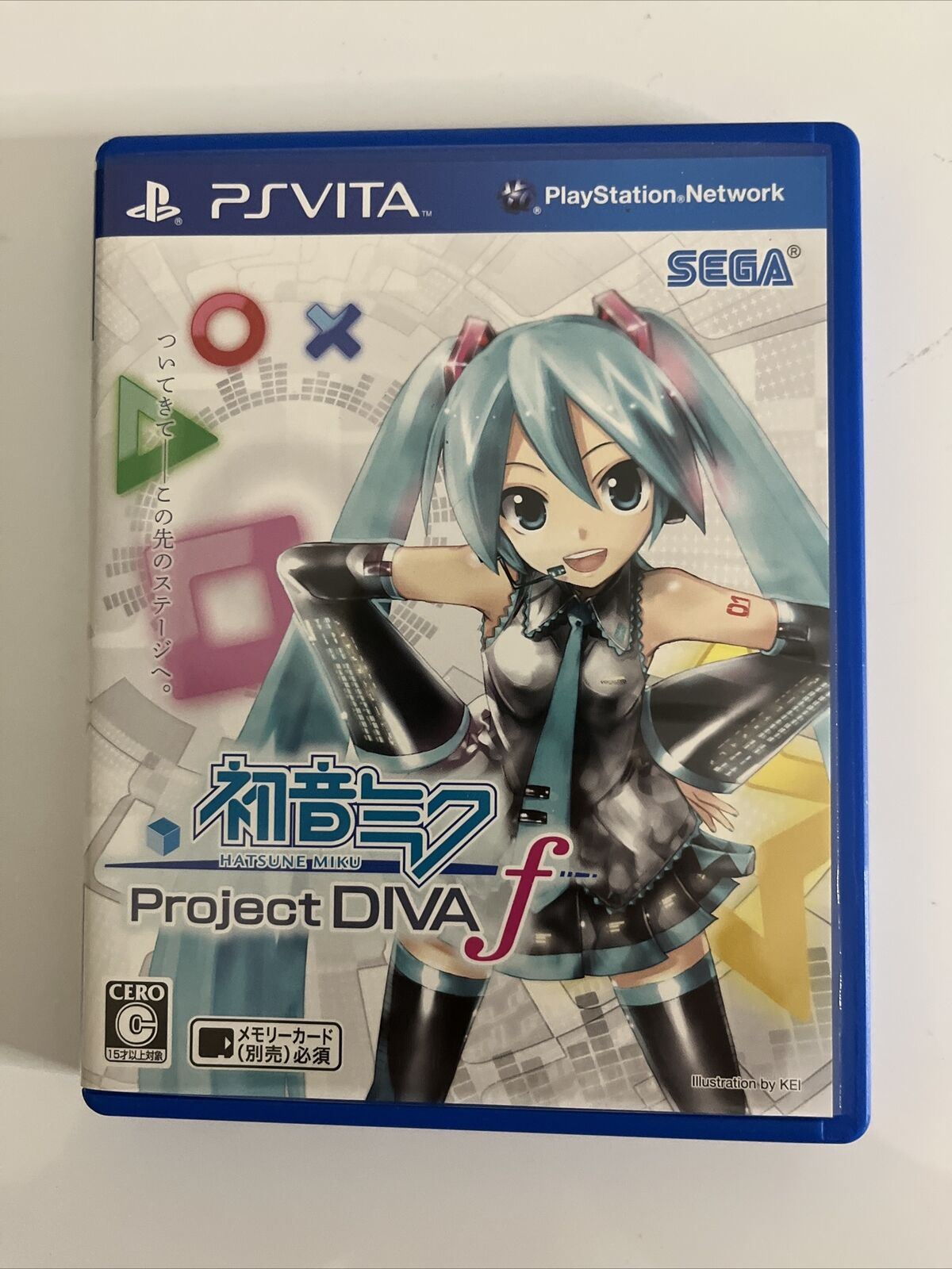 Hatsune Miku: Project DIVA F - Sony PlayStation Vita PS VITA JAPAN Dance Game