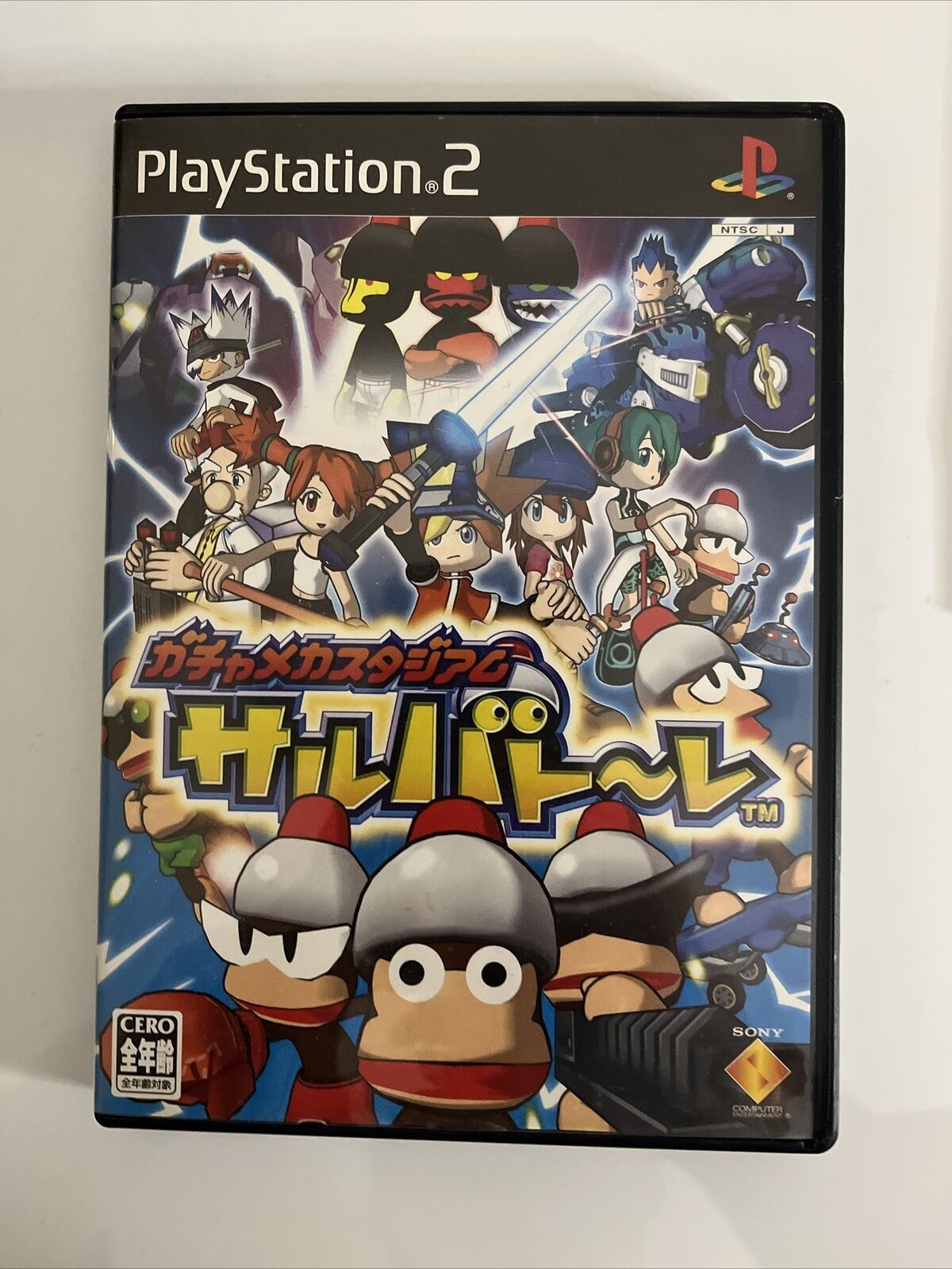 Ape Escape Gacha Mecha Stadium Saru Battle - Sony PlayStation PS2 NTSC-J JAPAN