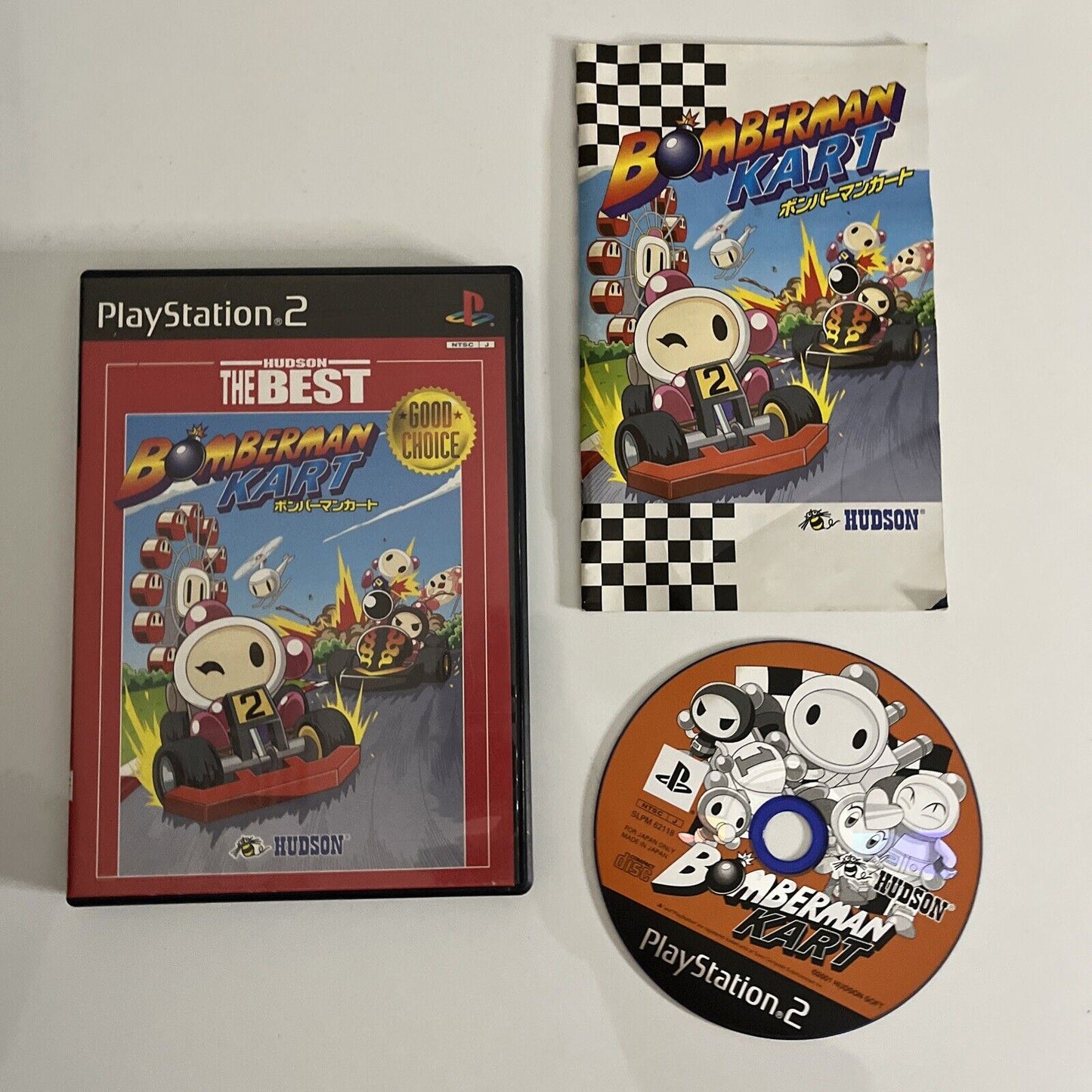 PlayStation 2 Bomberman Kart Sony PS2 Japan Japanese Video Game