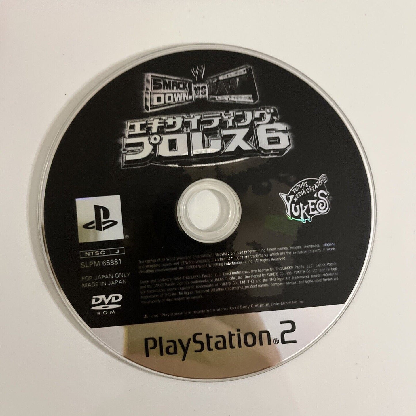 Exciting Pro Wrestling 6: SmackDown! vs. Raw - Sony PlayStation PS2 NTSC-J JAPAN