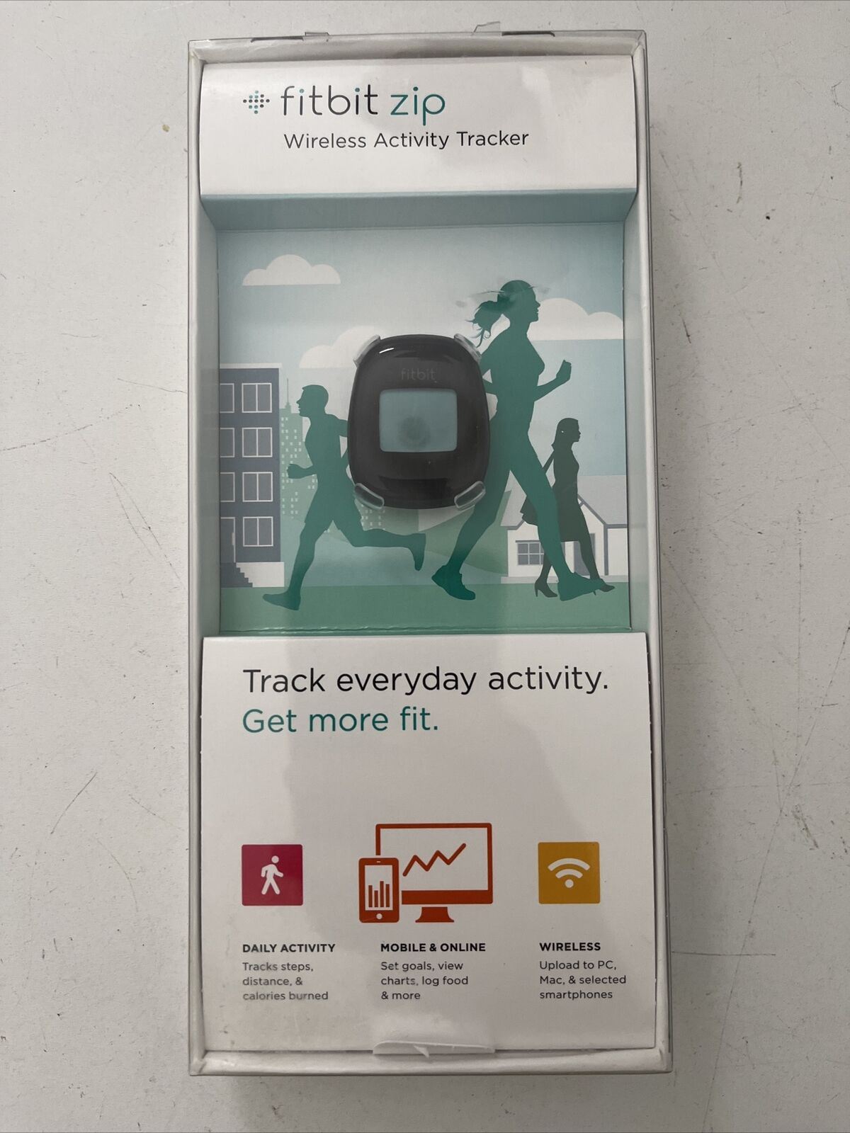 NEW FitBit ZIP Wireless Activity Tracker Bluetooth PC Mac iOS Android