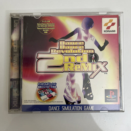 Dance Dance Revolution 2nd Remix - Sony PlayStation PS1 NTSC-J JAPAN Game