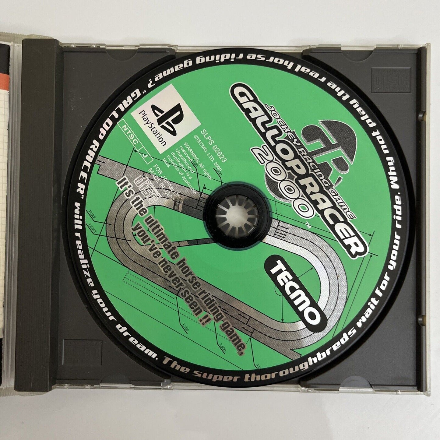 Gallop Racing 2000 - Sony PlayStation PS1 NTSC-J JAPAN Horse Racing Game