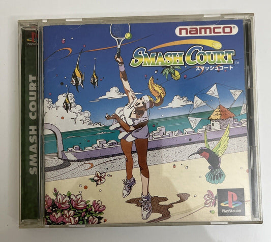 Smash Court Tennis - Sony PlayStation PS1 NTSC-J JAPAN NAMCO Game