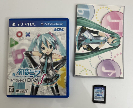 Hatsune Miku: Project DIVA F - Sony PlayStation Vita PSV JAPAN Music Dance Game