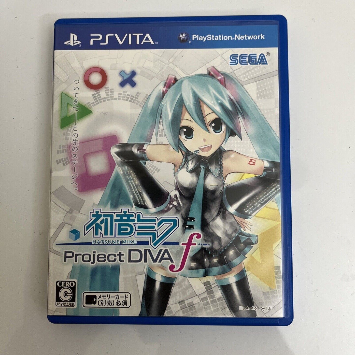 Hatsune Miku: Project DIVA F - Sony PlayStation Vita PSV JAPAN Music Dance Game