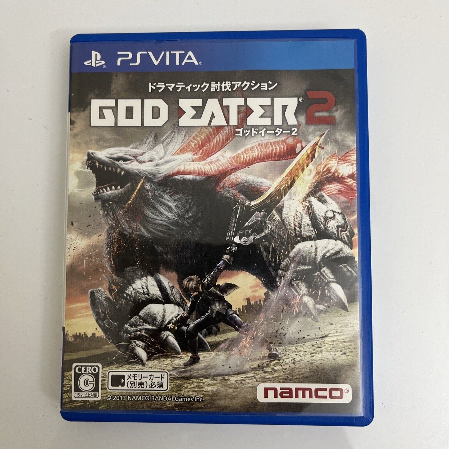 God Eater 2 - Sony PlayStation PS Vita JAPAN NAMCO Action Game