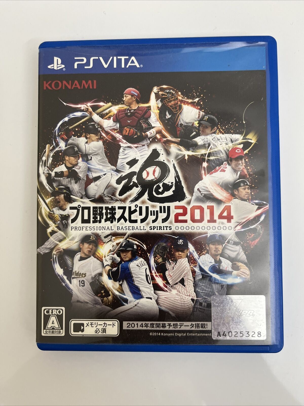 Professional Baseball Spirits 2014 - Sony PlayStation PS VITA JAPAN Konami Game