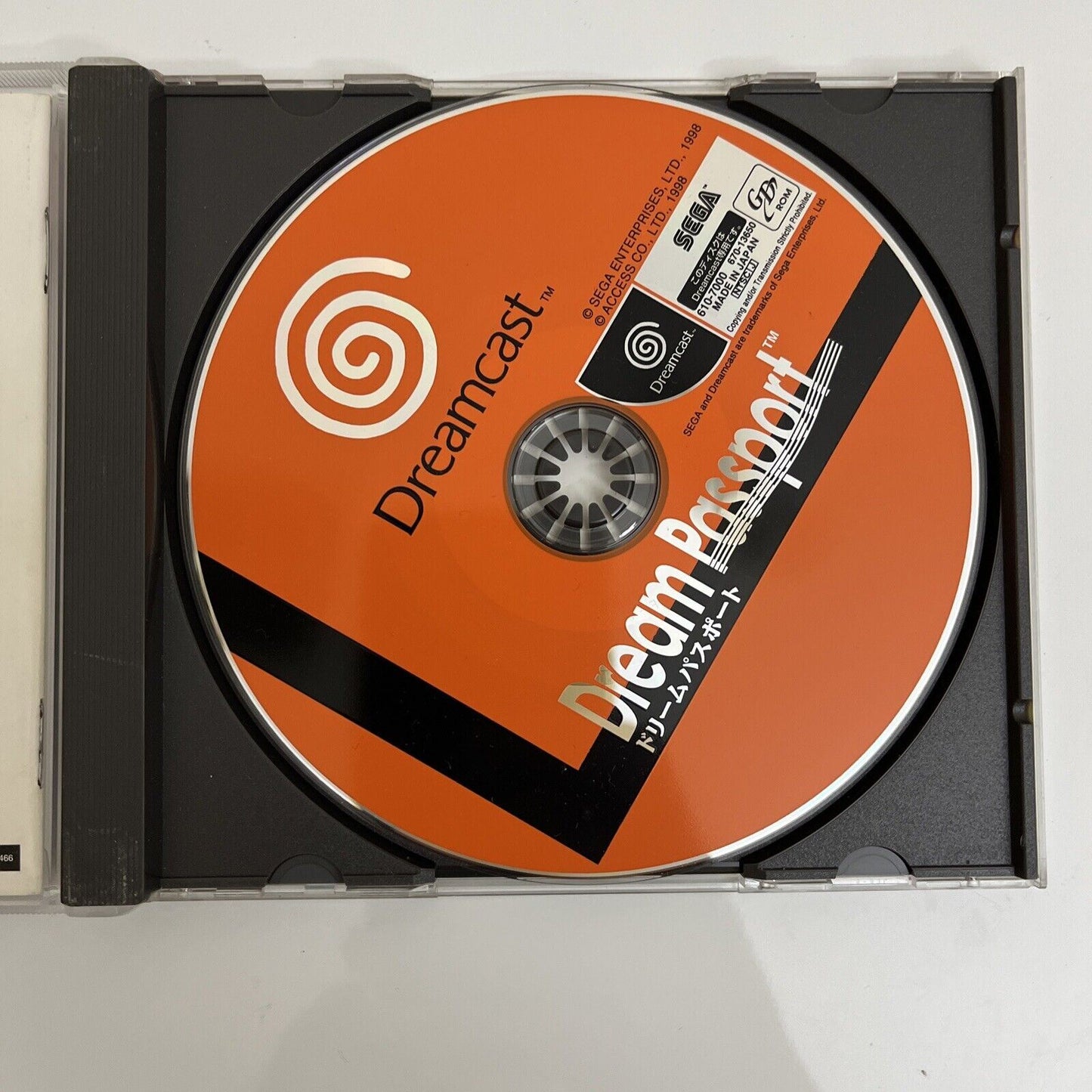 Dream Passport - Sega Dreamcast DC NTSC-J JAPAN 1998