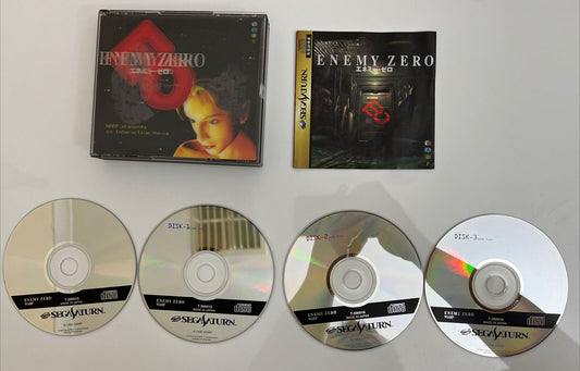 Enemy Zero - Sega Saturn SS NTSC-J JAPAN Horror Survival Shooter 1996 Game