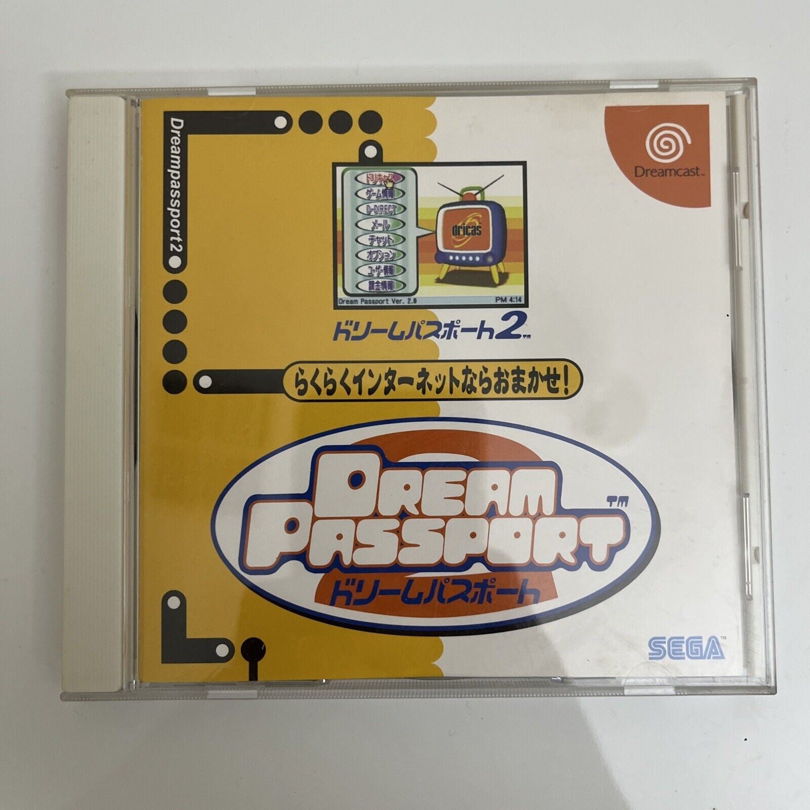 DREAM PASSPORT 3 - Sega DREAMCAST Jap DREAM PASSPORT 3 - Sega DREAMCAST Jap