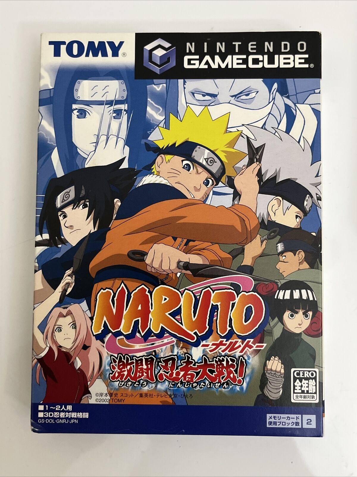 Naruto Clash of Ninja - Nintendo Gamecube GC Game NTSC-J JAPAN With Manual