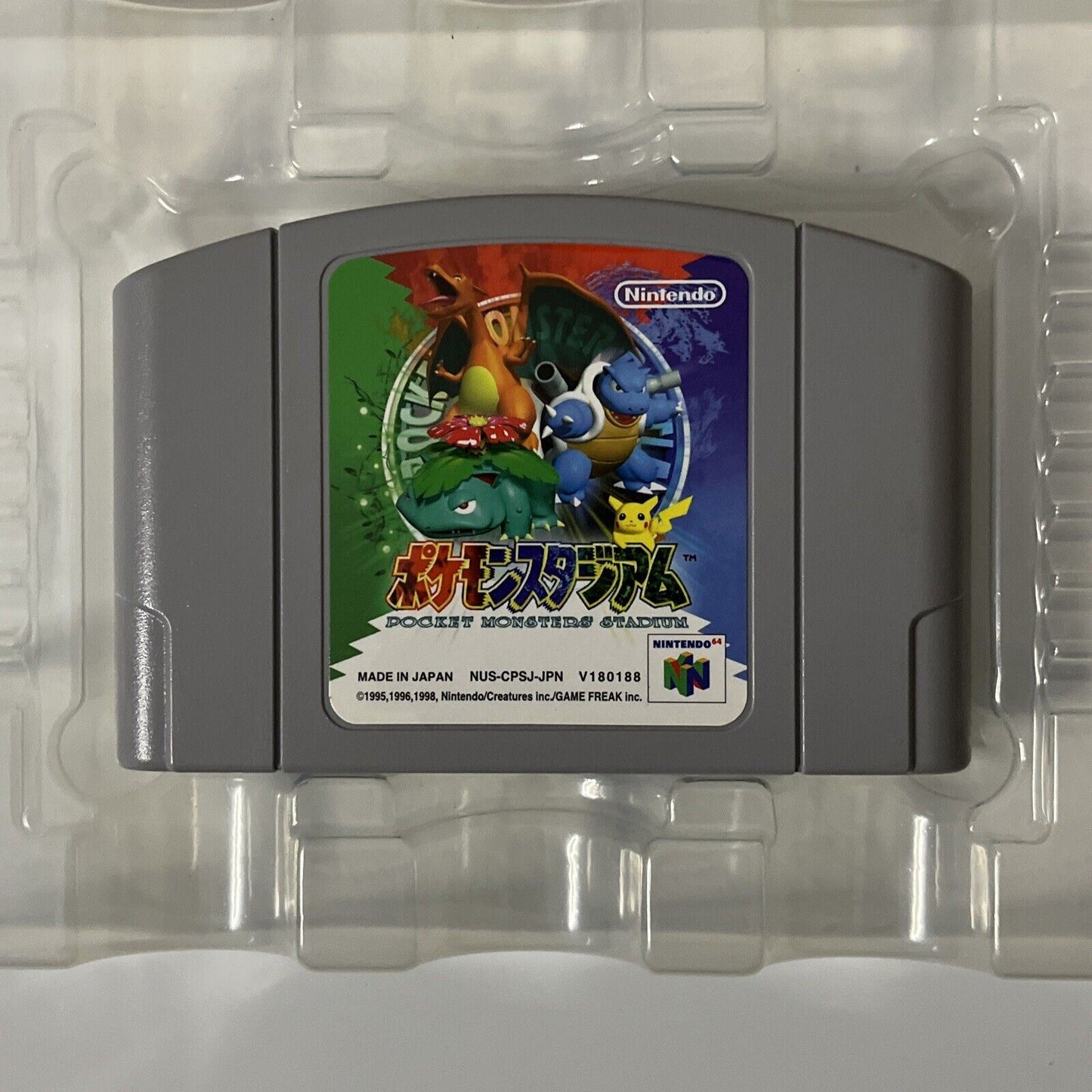 Pokemon Stadium - Nintendo 64 NTSC-J N64 JAPAN Game Complete