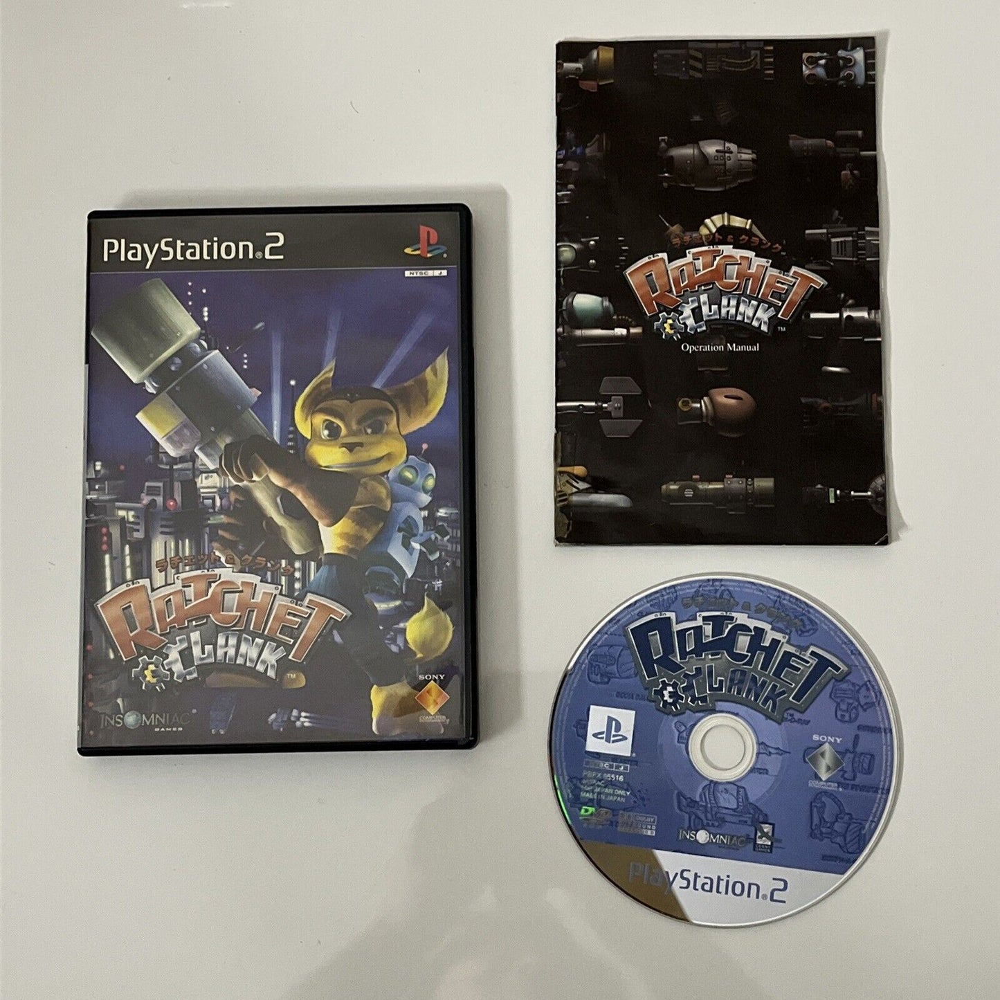 Ratchet & Clank - Sony PlayStation PS2 NTSC-J JAPAN Game