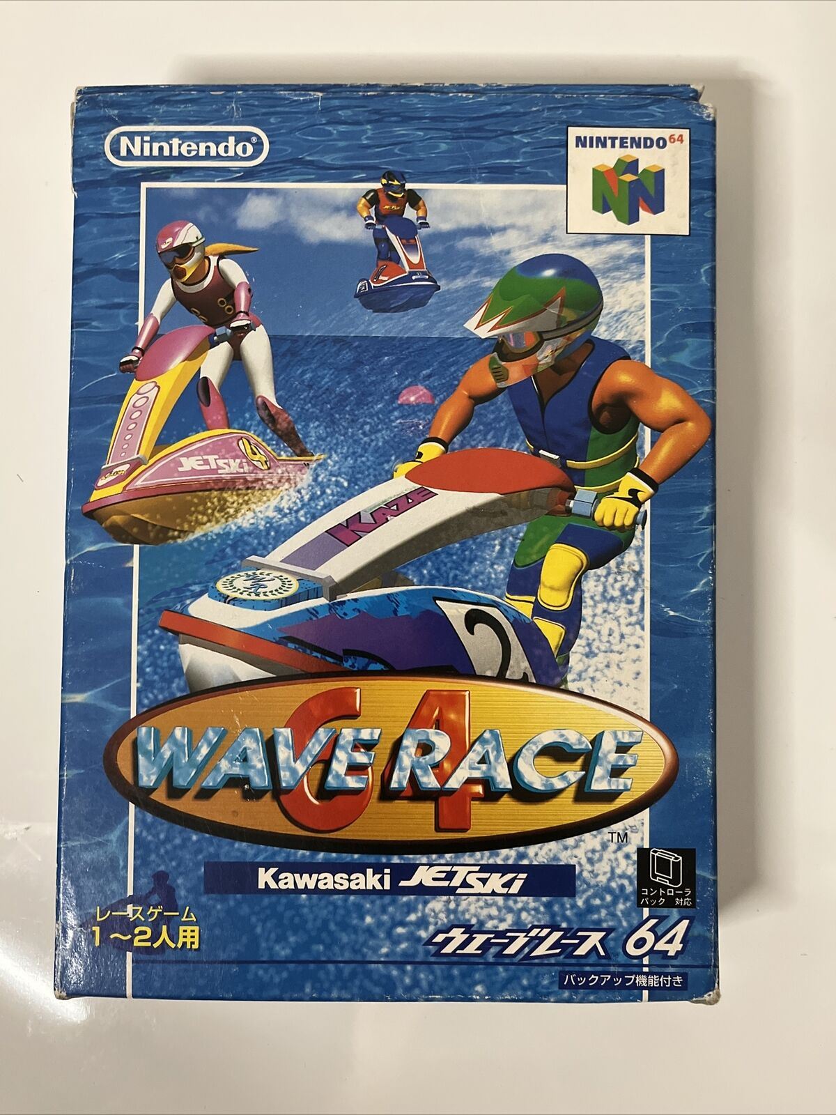 Wave Race 64 - Nintendo 64 NTSC-J JAPAN N64 1996 Game Complete