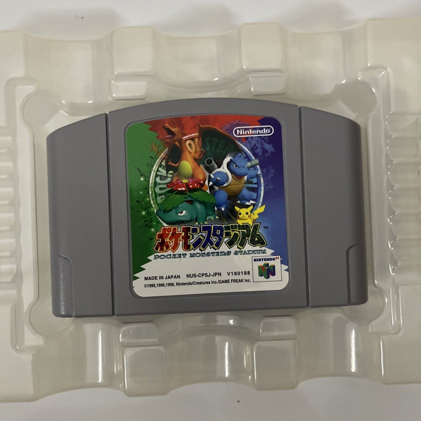 Pokemon Stadium - Nintendo 64 NTSC-J N64 JAPAN Game with Box