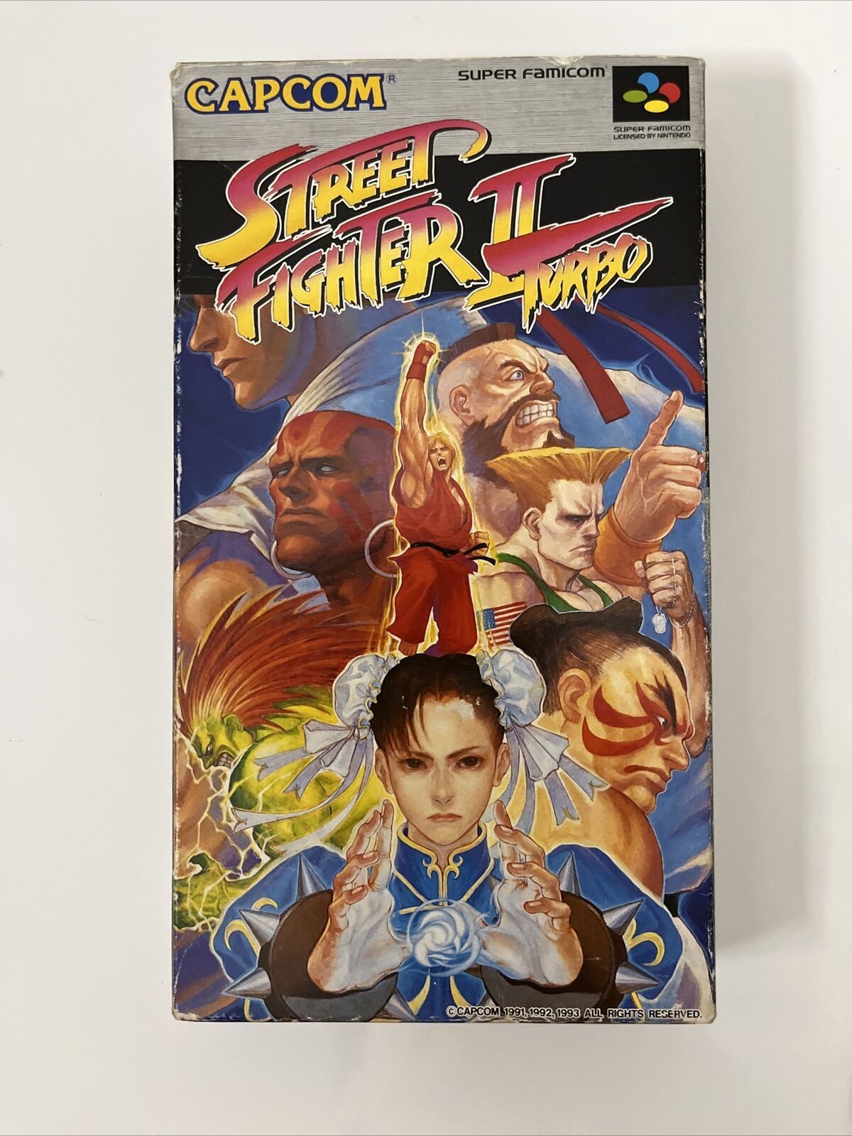 Street Fighter II 2 Turbo - Nintendo Super Famicom SNES NTSC-J JAPAN Complete